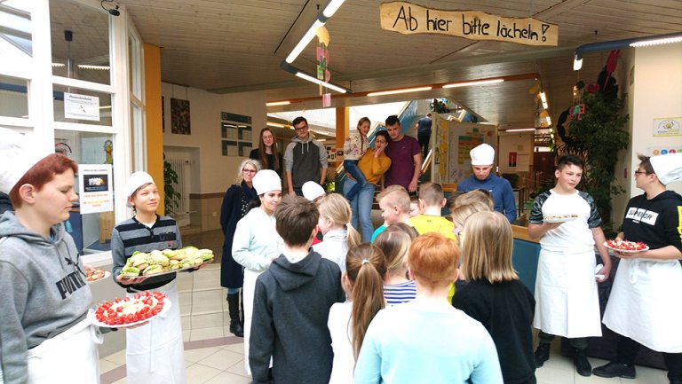 Begrüßungsfest 2019 an der Grund- und Mittelschule Wolframs-Eschenbach ...