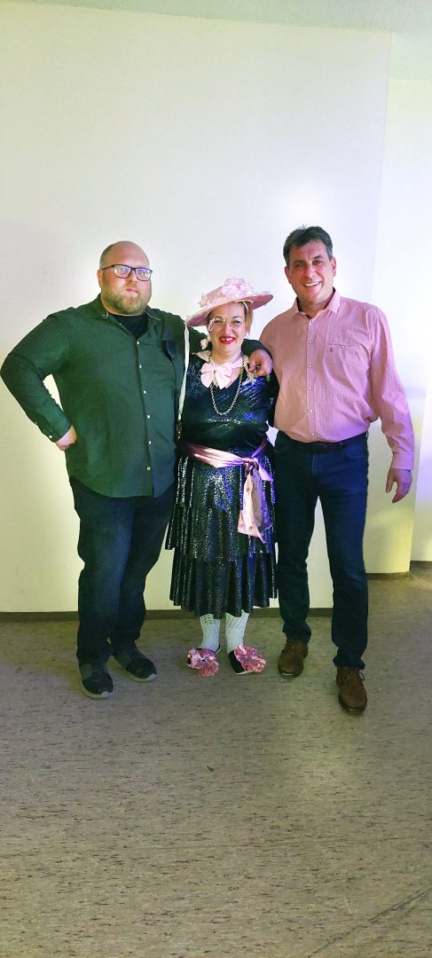 Florian Lacher, Bürgermeister seitz und Gundel